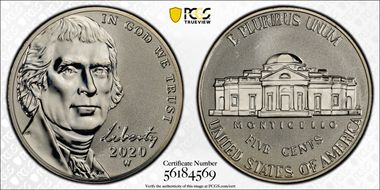 2020-W 5C Reverse Proof PR69