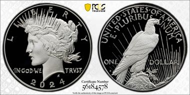 2024-S $1 Peace Dollar PR69DCAM