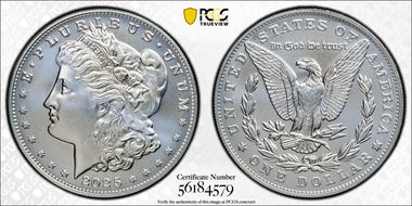 2025 $1 Morgan Dollar MS70
