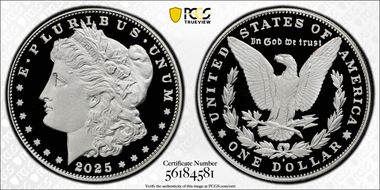2025-S $1 Morgan Dollar PR70DCAM