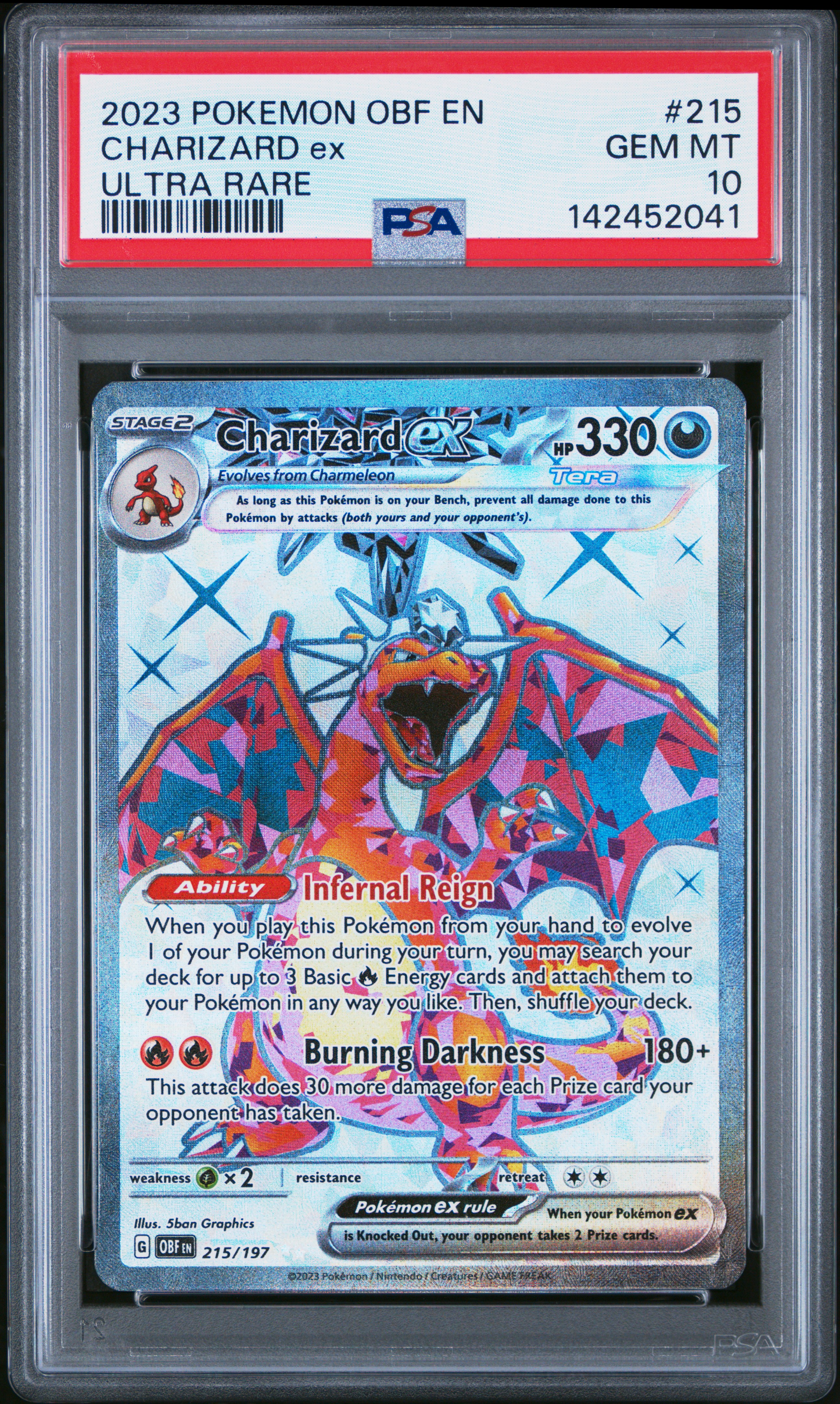 Charizard ex #215
