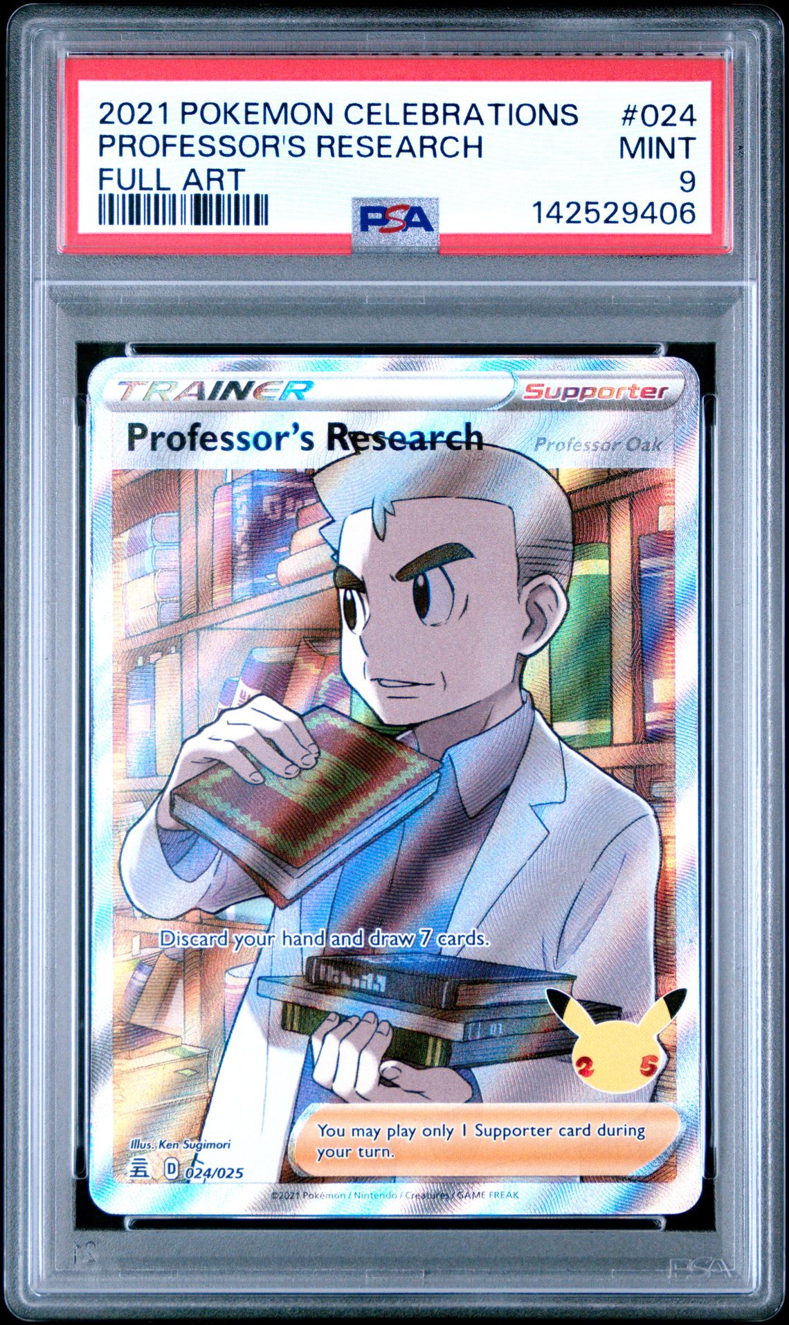#024 FULL ART/PROFESSOR'S RESEARCH