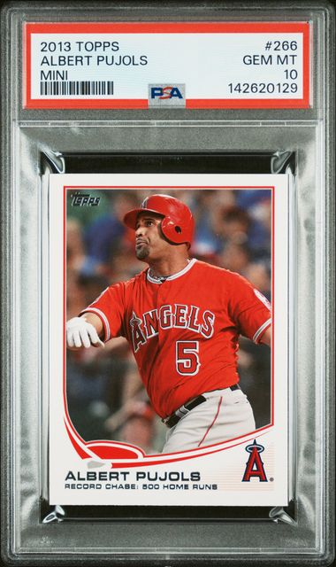 Topps Albert Pujols front