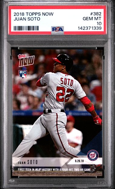 Topps Juan Soto front