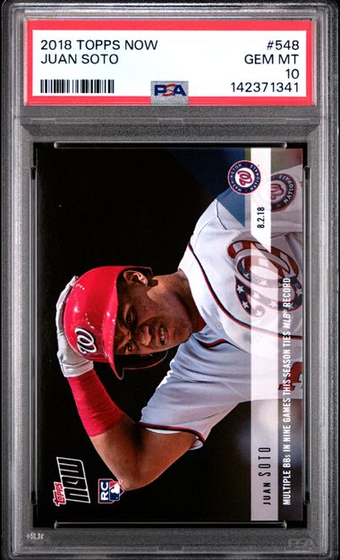 Topps Juan Soto front