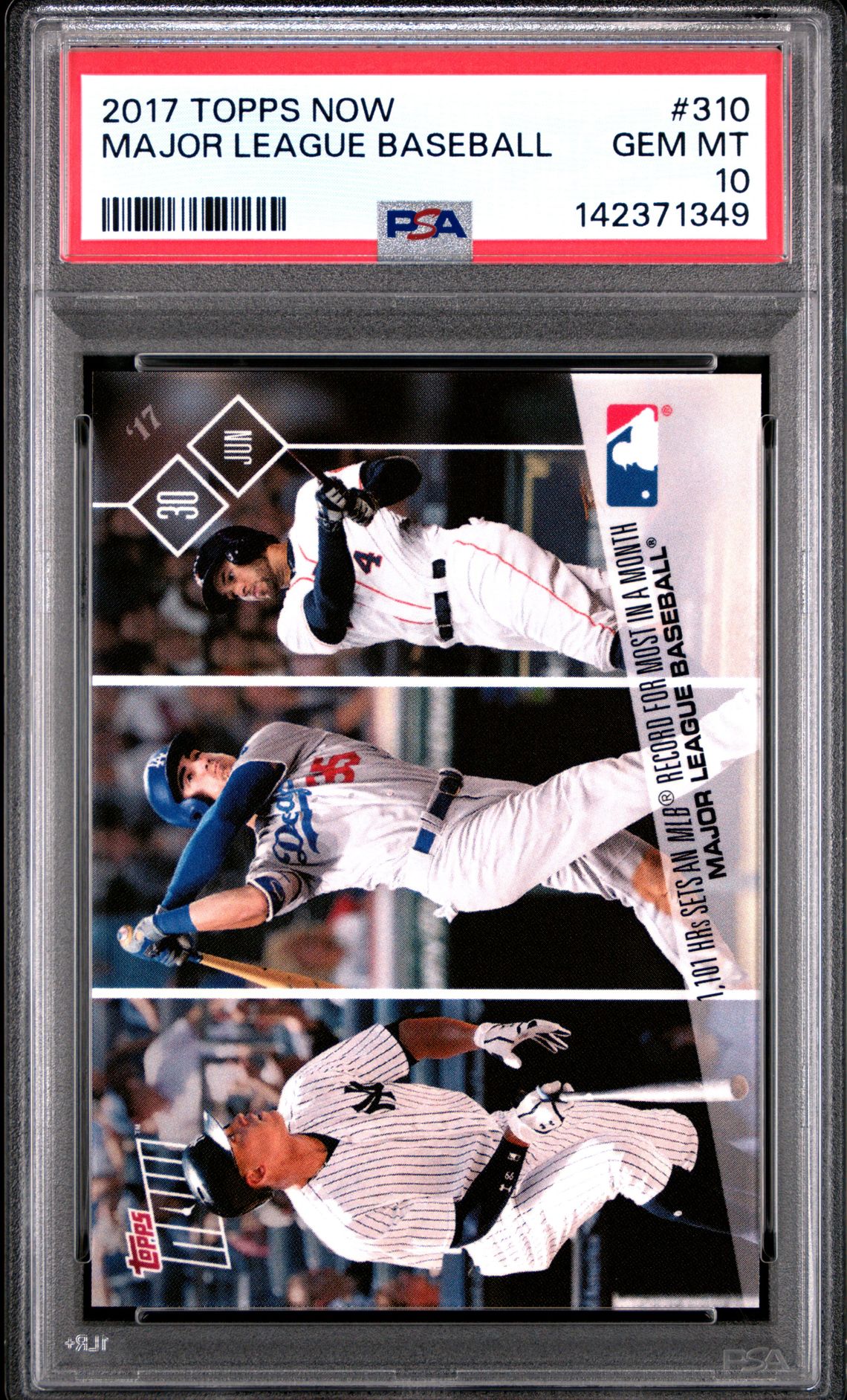 2017 Topps Now TOPPS NOW #310 Major League Baseball front