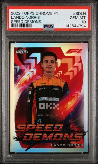 2022 Topps Topps Chrome #SD-LN Formula Speed Demons front