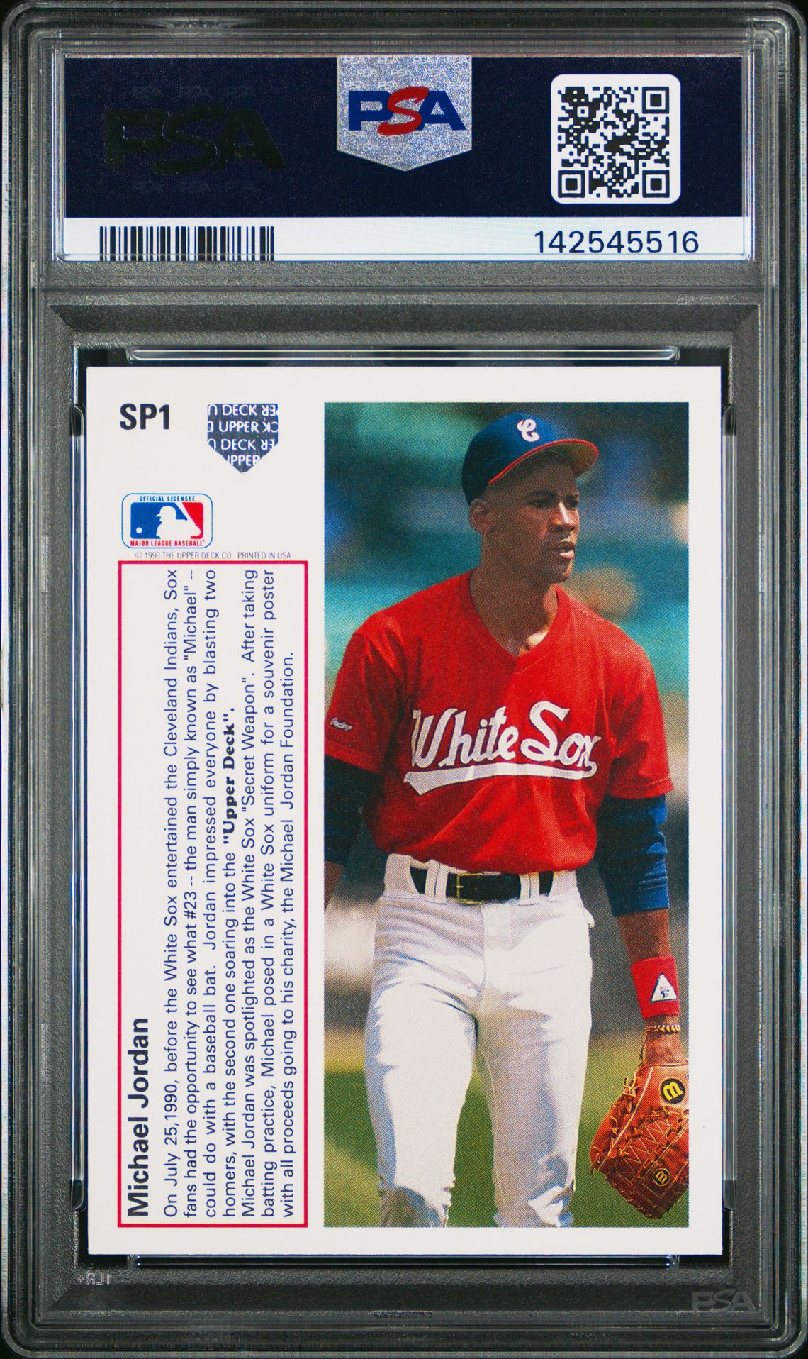 1991 Upper Deck Michael Jordan #Sp1 Nm-Mt 8 back