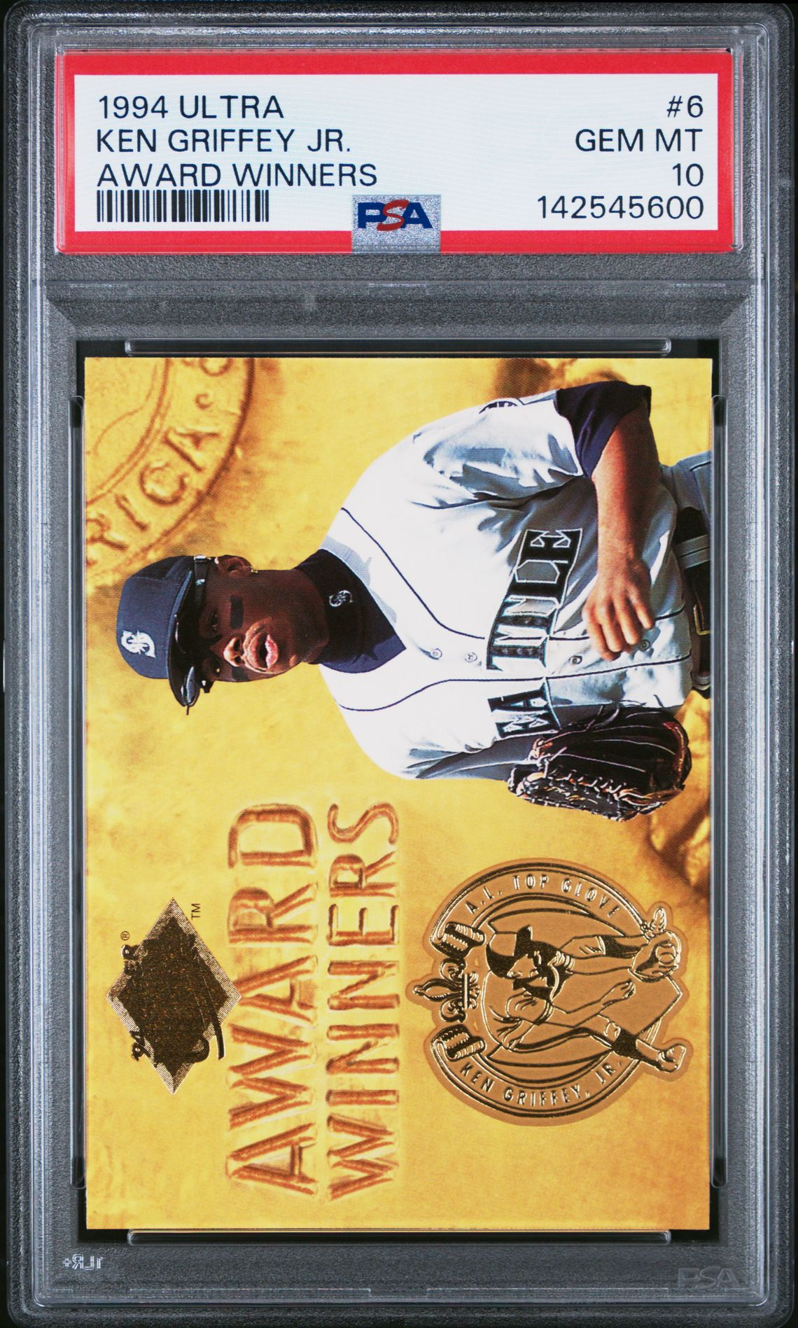 1994 Ultra Award Winners Ken Griffey Jr. #6 (Award Winners) Gem Mt 10 front