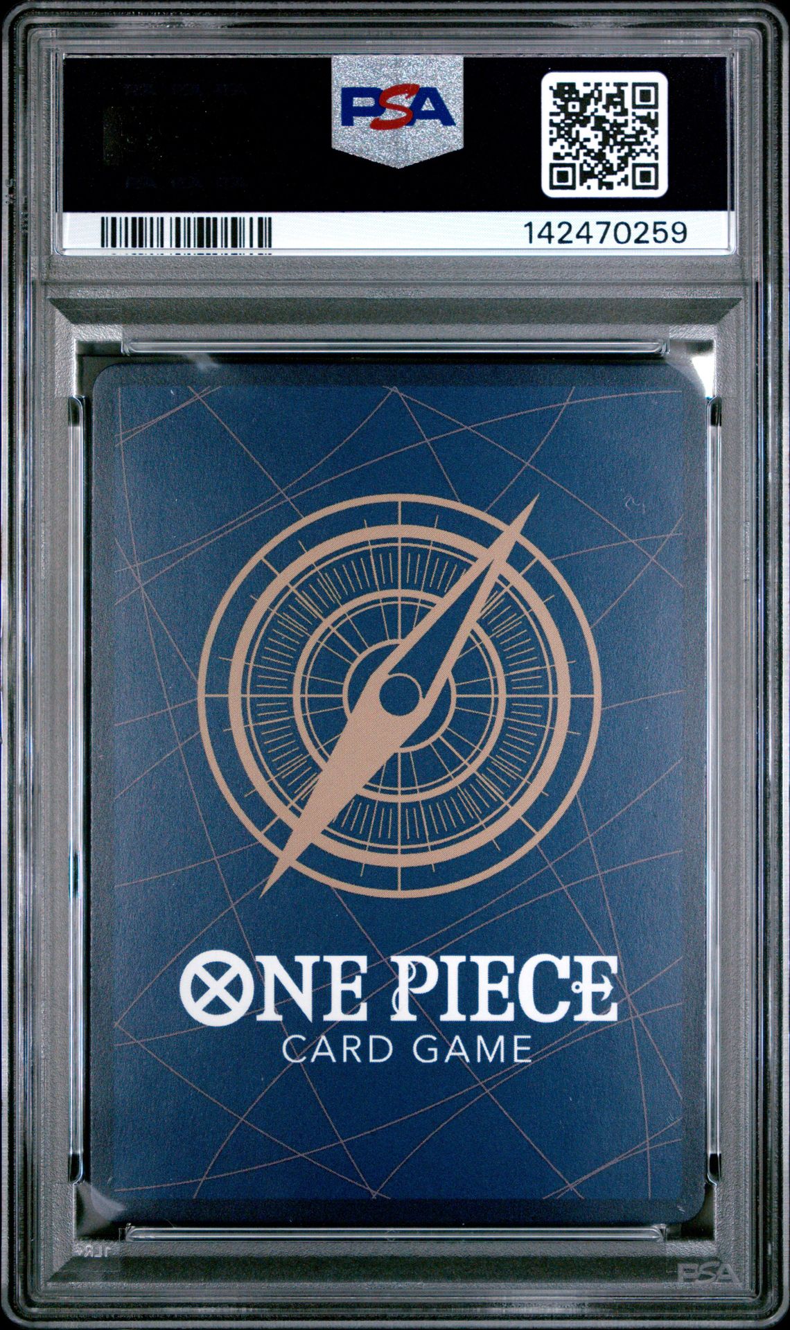 2025 One Piece Op12-Legacy Of The Master Kuzan #082 (Special Alternate Art) Gem Mt 10 back