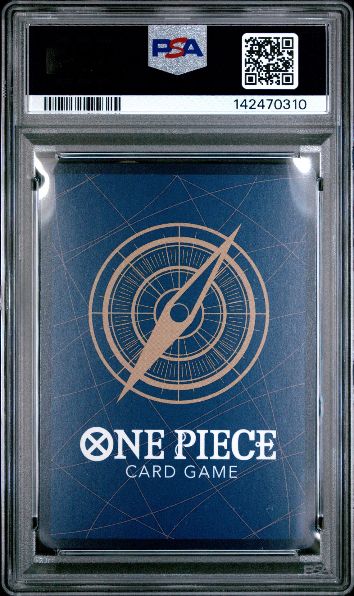 2023 One Piece Promos Monkey D. Luffy #037 (1St Anv Tournament-Ptcp) Gem Mt 10 back view - PSA certificate #142470310