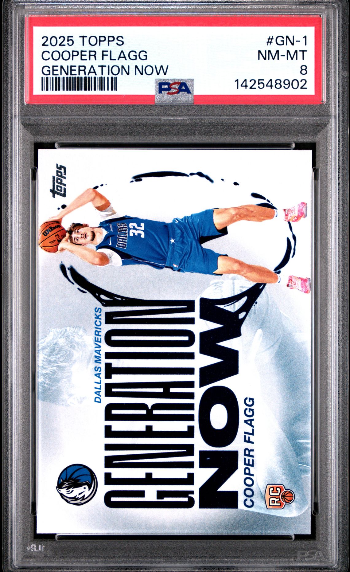 2025 Topps Generation Now Cooper Flagg #Gn-1 Nm-Mt 8 front