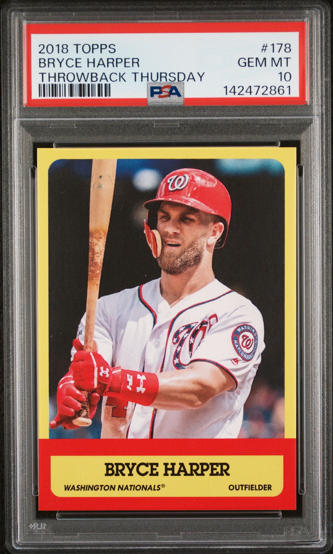 2018 Topps TOPPS THROWBACK THURSDAY #178 Bryce Harper front