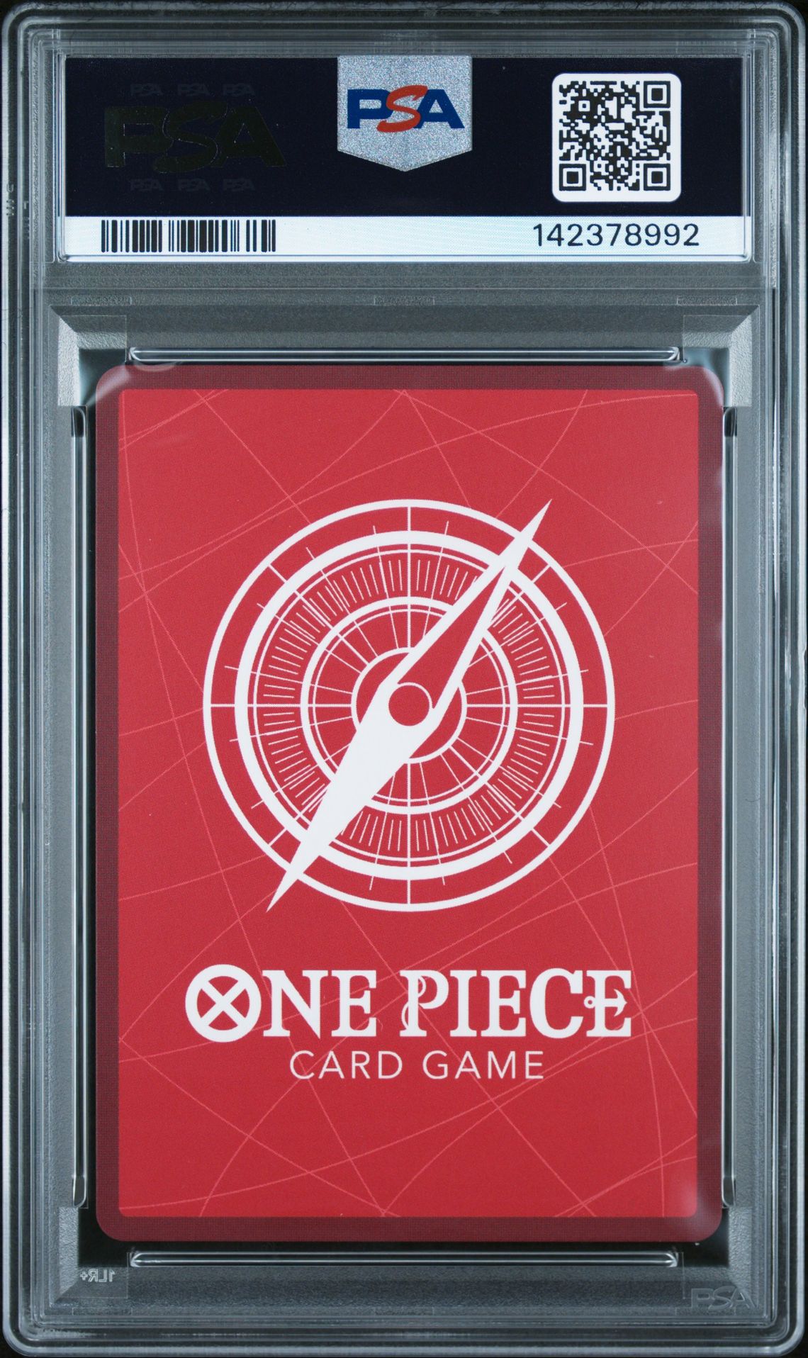 2025 One Piece Op11-A Fist Of Divine Speed Monkey D. Luffy #040 (Alternate Art) Gem Mt 10 back