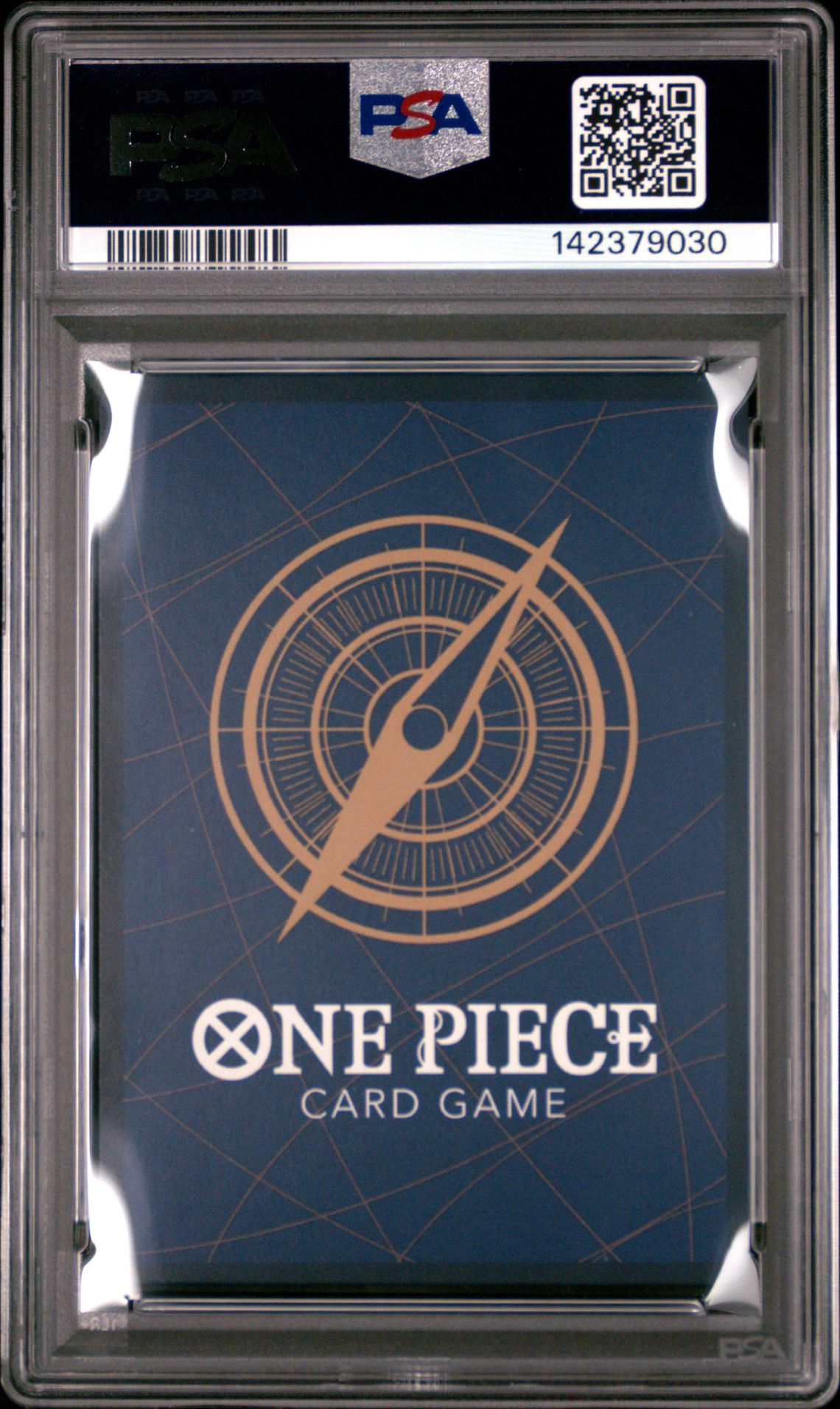 2025 One Piece Japanese Op11-A Fist Of Divine Speed G/G F/F Pistol Red Hawk #114 (Alternate Art) Gem Mt 10 back