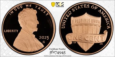 2025-S 1C Shield PR70DCAM