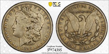 1895-O $1 F15