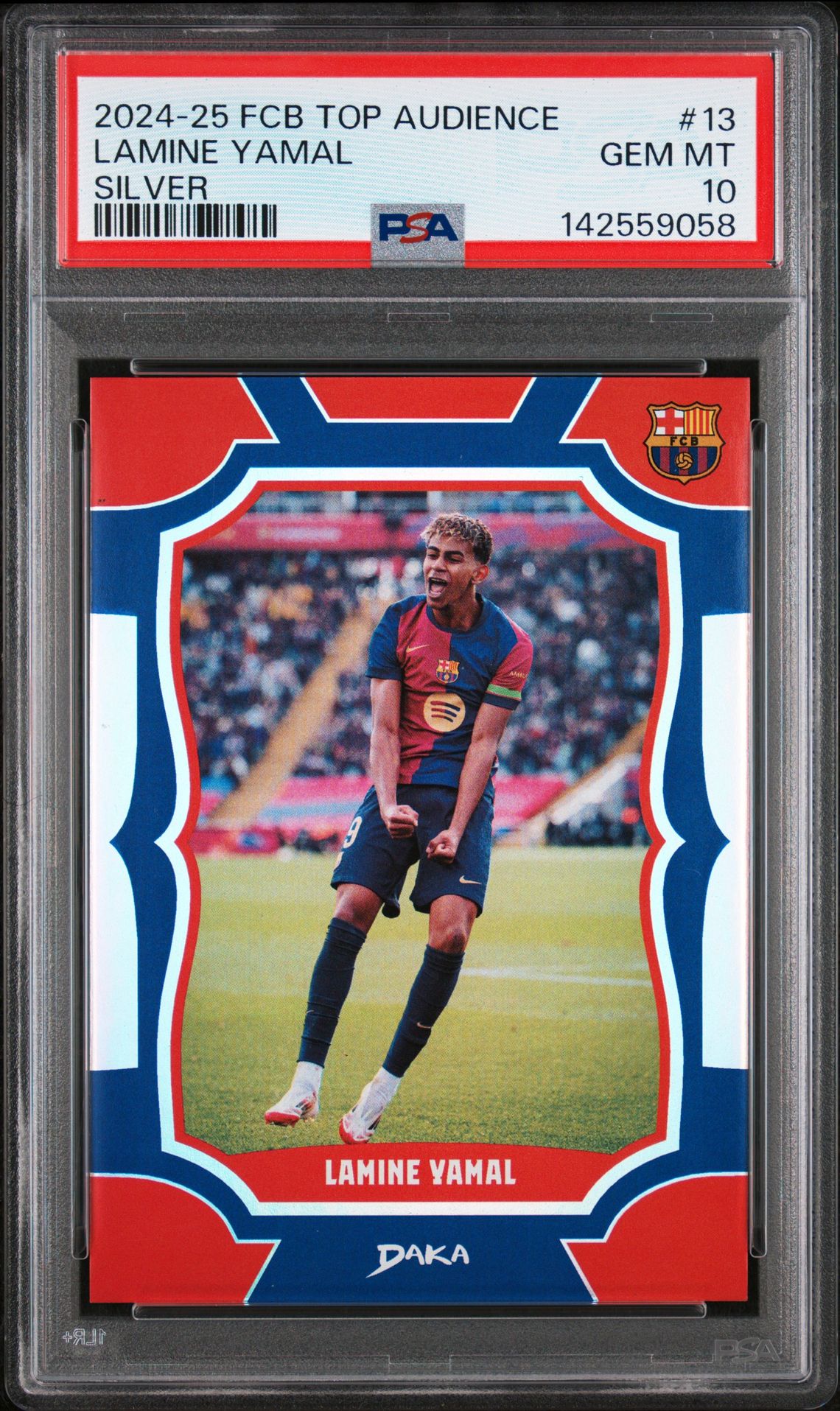 2024-25 Daka Fc Barcelona Top Audience #13 Lamine Yamal front
