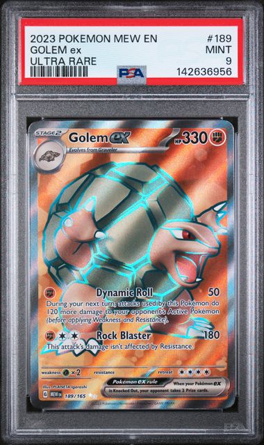 2023 Pokemon #189 Golem front