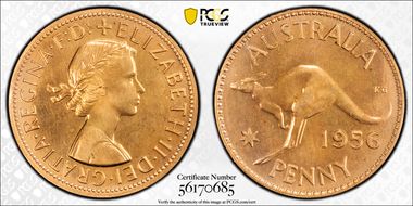 1956 (m) 1D PR65RD