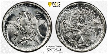 1935-D 50C Texas MS66