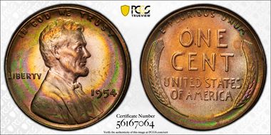 1954 1C MS64RB