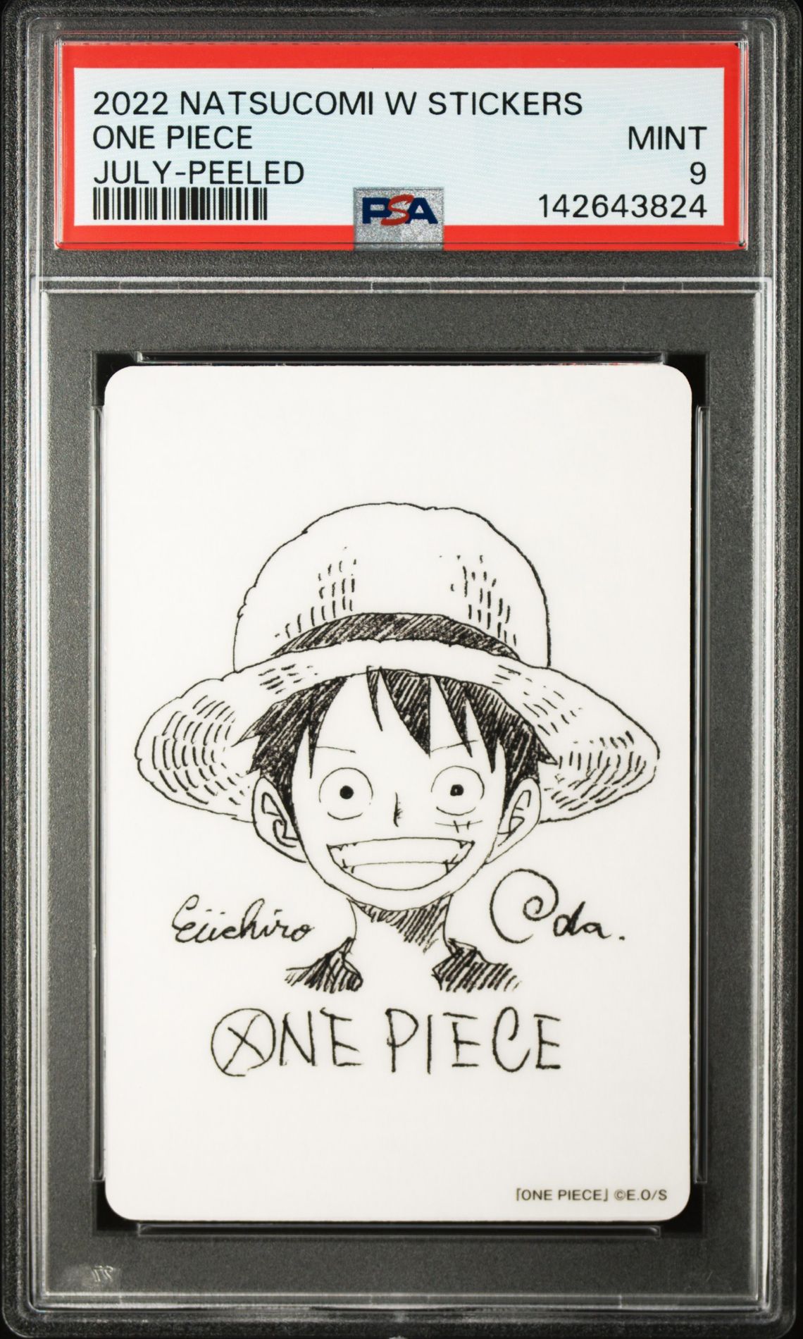 2022 NATSUCOMI SPECIAL W STICKERS JULY-PEELED One Piece front