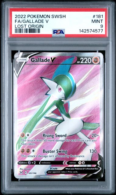2022 Pokemon Lost Origin Full Art #181 Faigalladev front