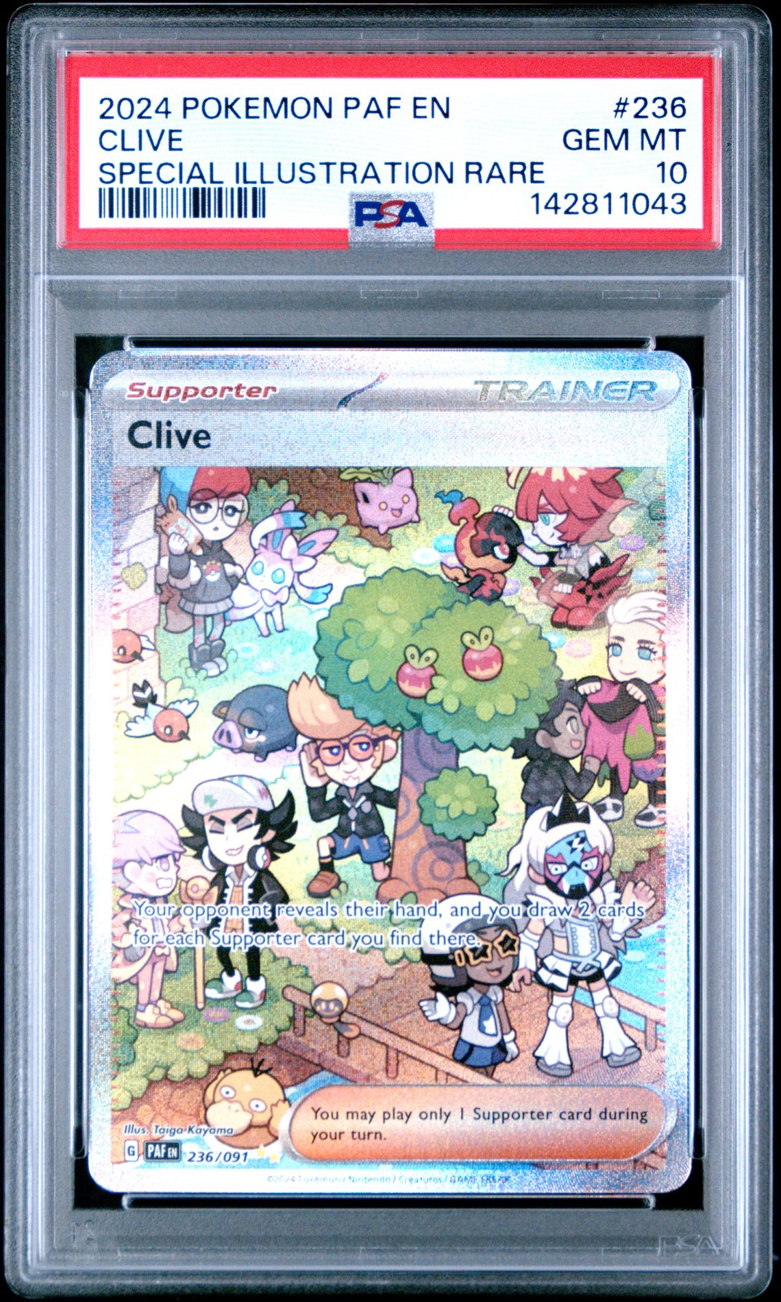 2024 Pokemon #236 Clive front