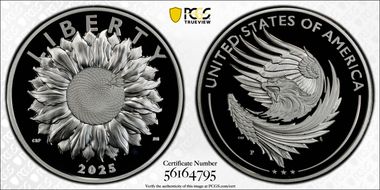 2025-P Medal American Liberty PR69DCAM
