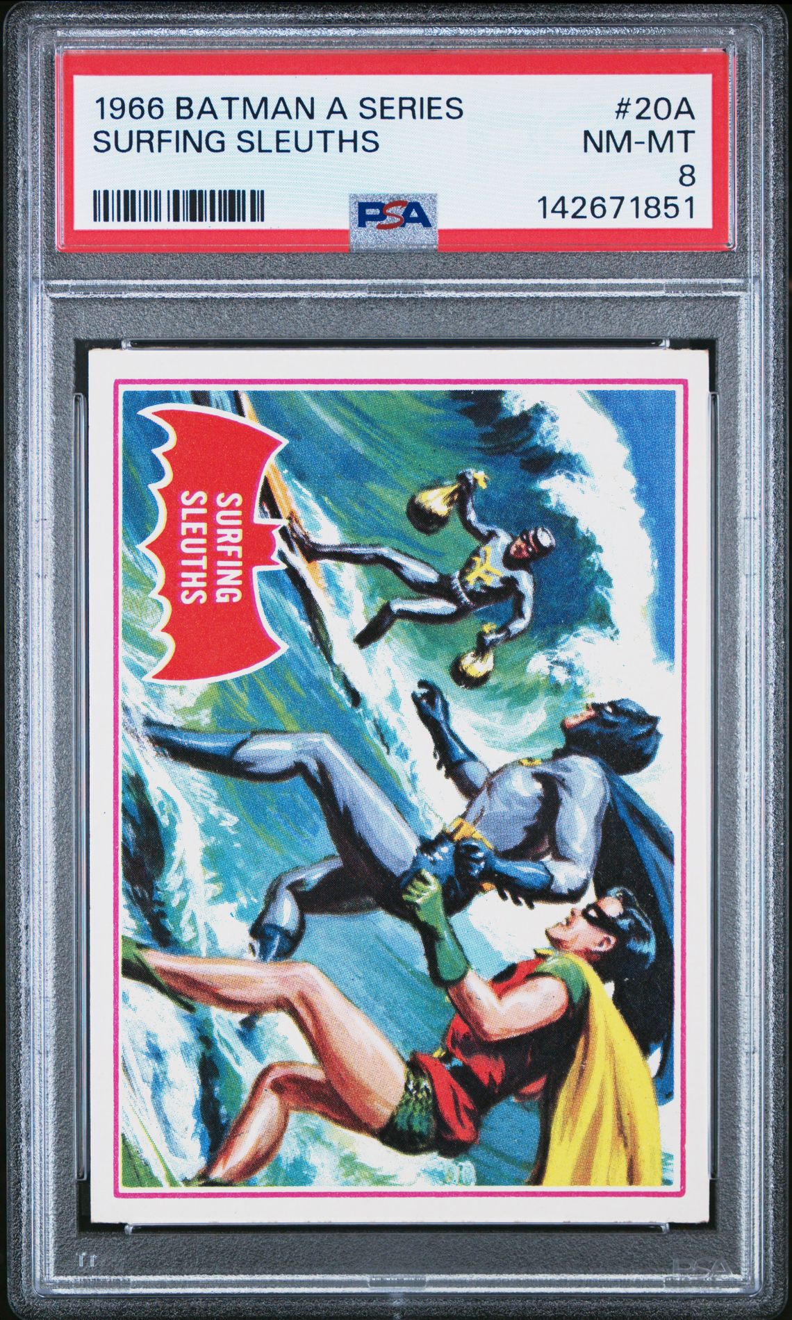 1966 BATMAN A SERIES #20A Surfing Sleuths front