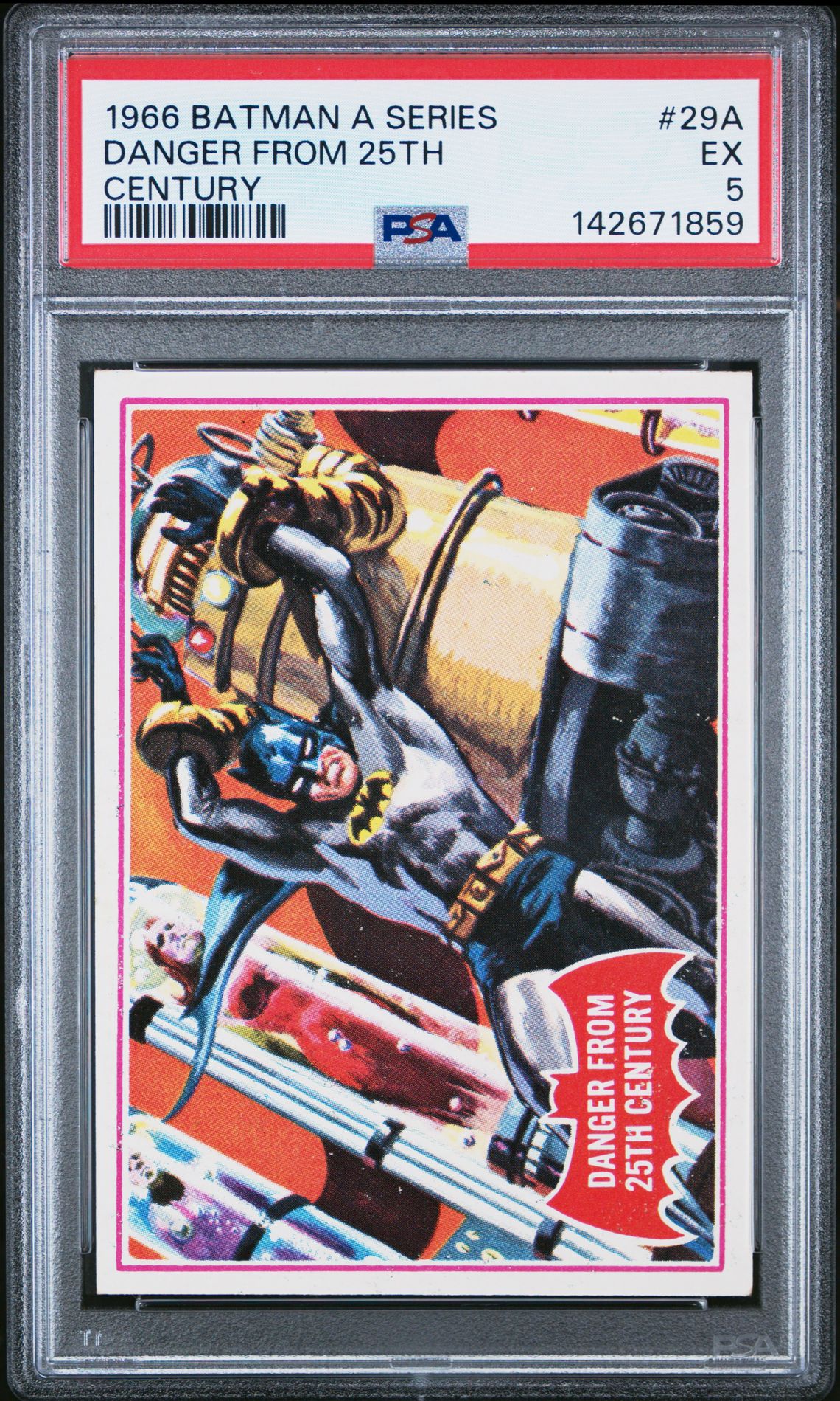 1966 BATMAN A SERIES CENTURY #29A Danger From 25th front