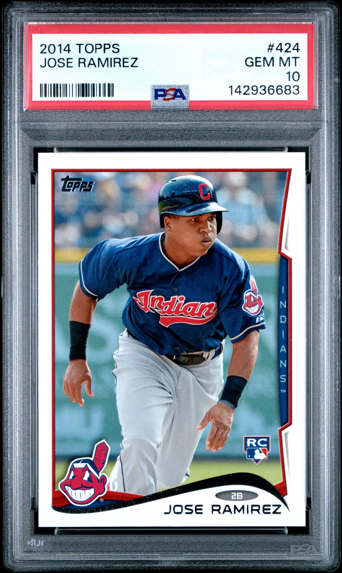 2014 Topps TOPPS #424 Jose Ramirez front