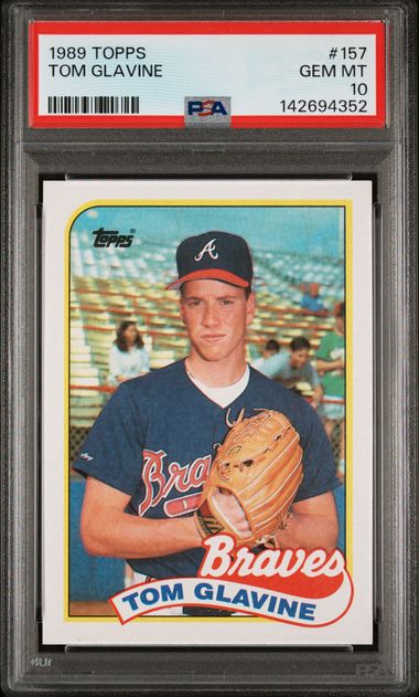 1989 Topps #157 Tom Glavine front