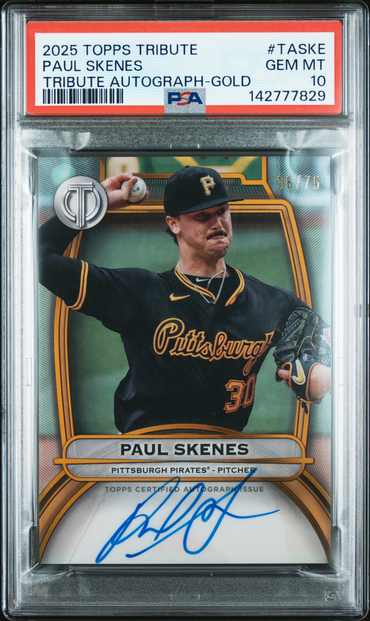 スポーツ選手 TOPPS TRIBUTE AUTOGRAPHS Debate of The Goats's 2025 Topps Tribute Tribute Autographs Paul