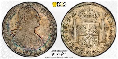 1798-Mo FM 8 R Yon-M8-98 Calico-961 VF35