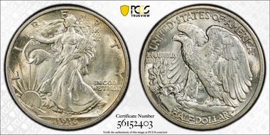 1916-D 50C MS65