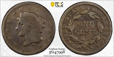 1839 1C Booby Head G4BN