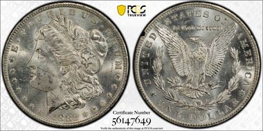 1882-CC $1 GSA Hoard MS62