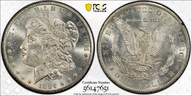 1884-CC $1 GSA Hoard MS62