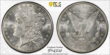 1901-O $1 MS66+
