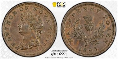 1823 1/2D NS-1A3 BR-867 AU58BN