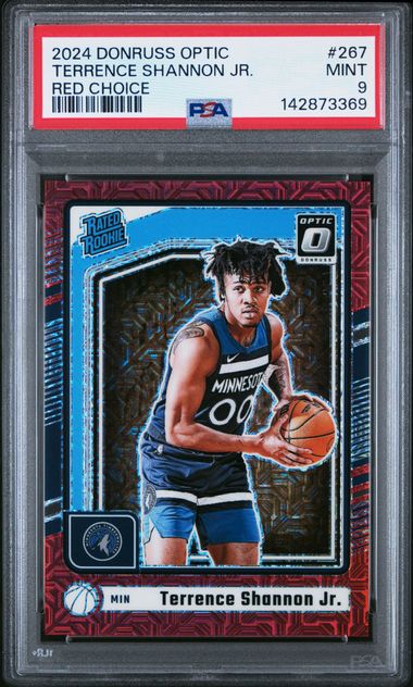 2024 Panini PANINI DONRUSS OPTIC RED CHOICE #267 Terrence Shannon Jr. front