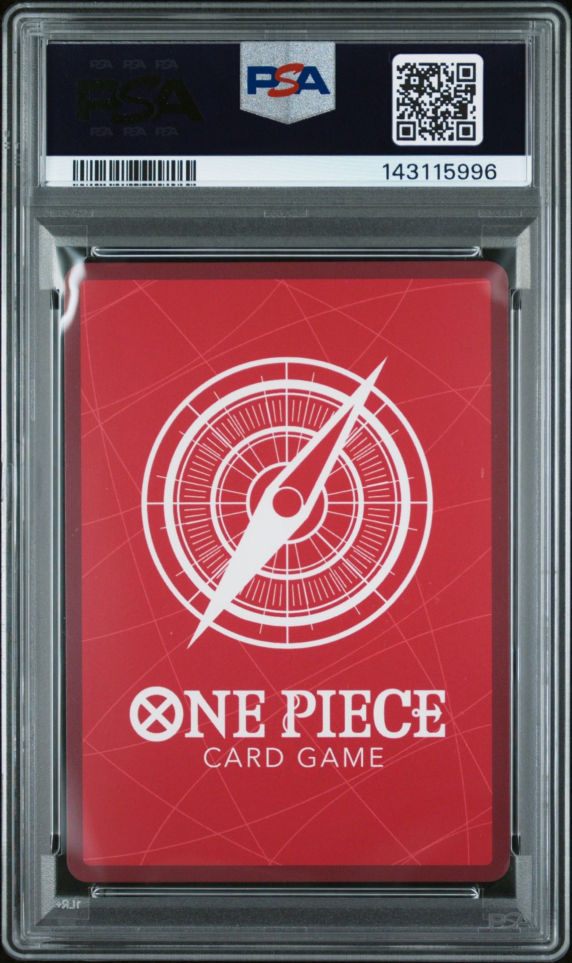 2025 One Piece Op11-A Fist Of Divine Speed Monkey D. Luffy #040 (Alternate Art) Gem Mt 10 back