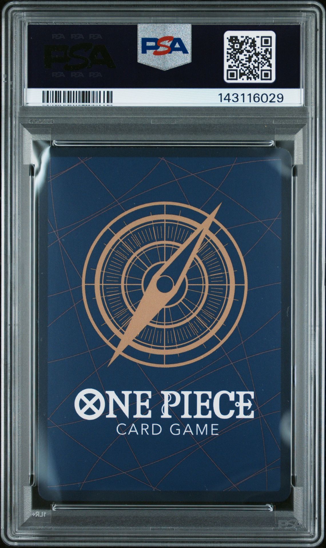 2025 One Piece Starter Deck St27-Black Marshall D. Teach Marshall D. Teach #005 Gem Mt 10 back