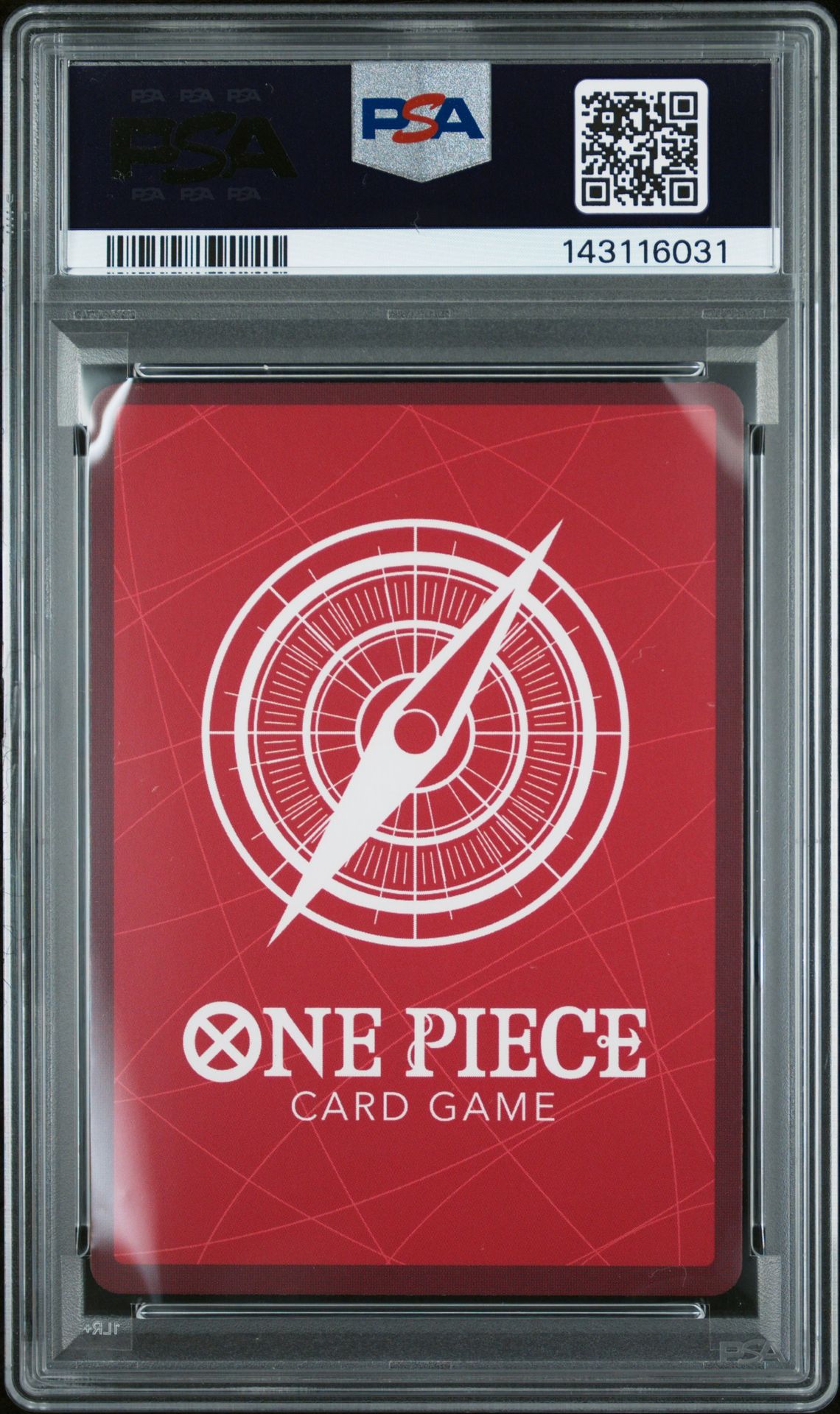 2025 One Piece Starter Deck St27-Black Marshall D. Teach Marshall D. Teach #081 Gem Mt 10 back