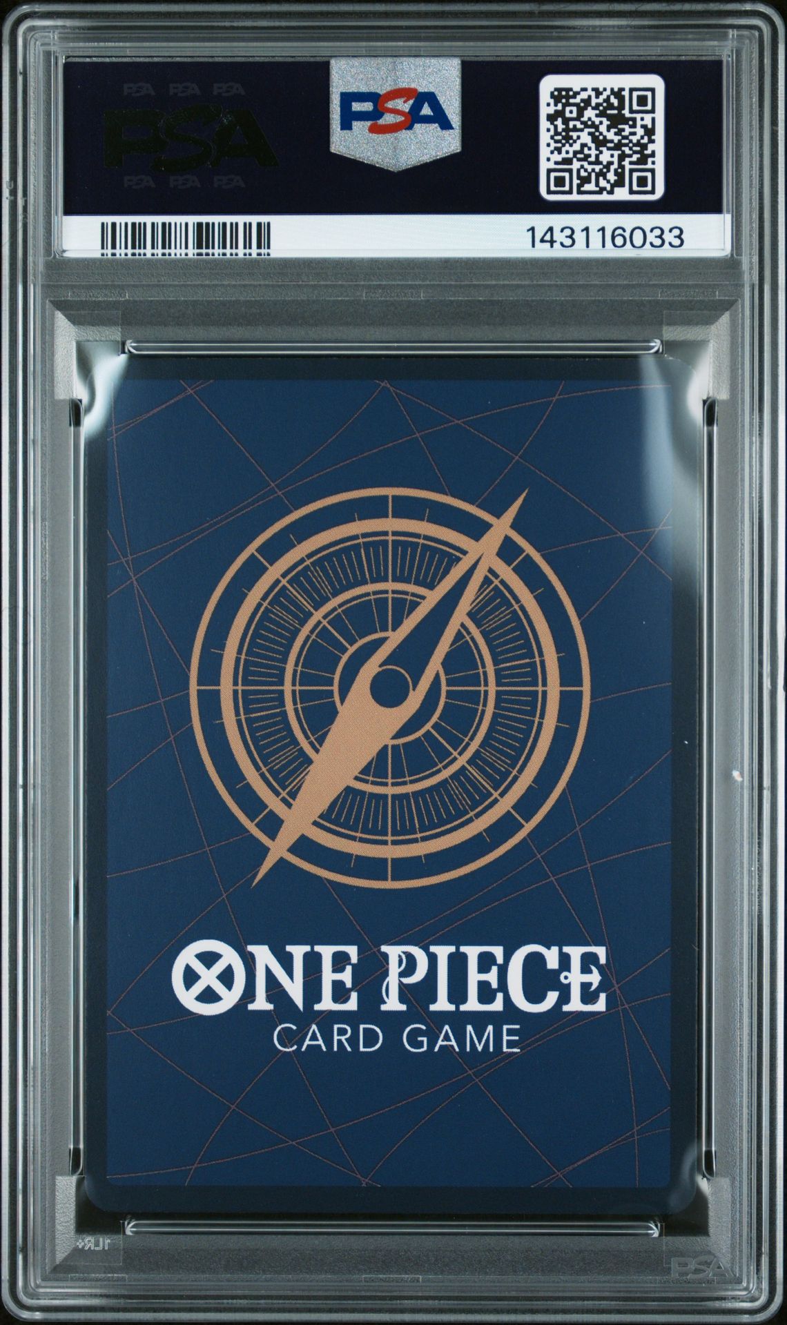 2025 One Piece Starter Deck St27-Black Marshall D. Teach Kuzan #003 Gem Mt 10 back