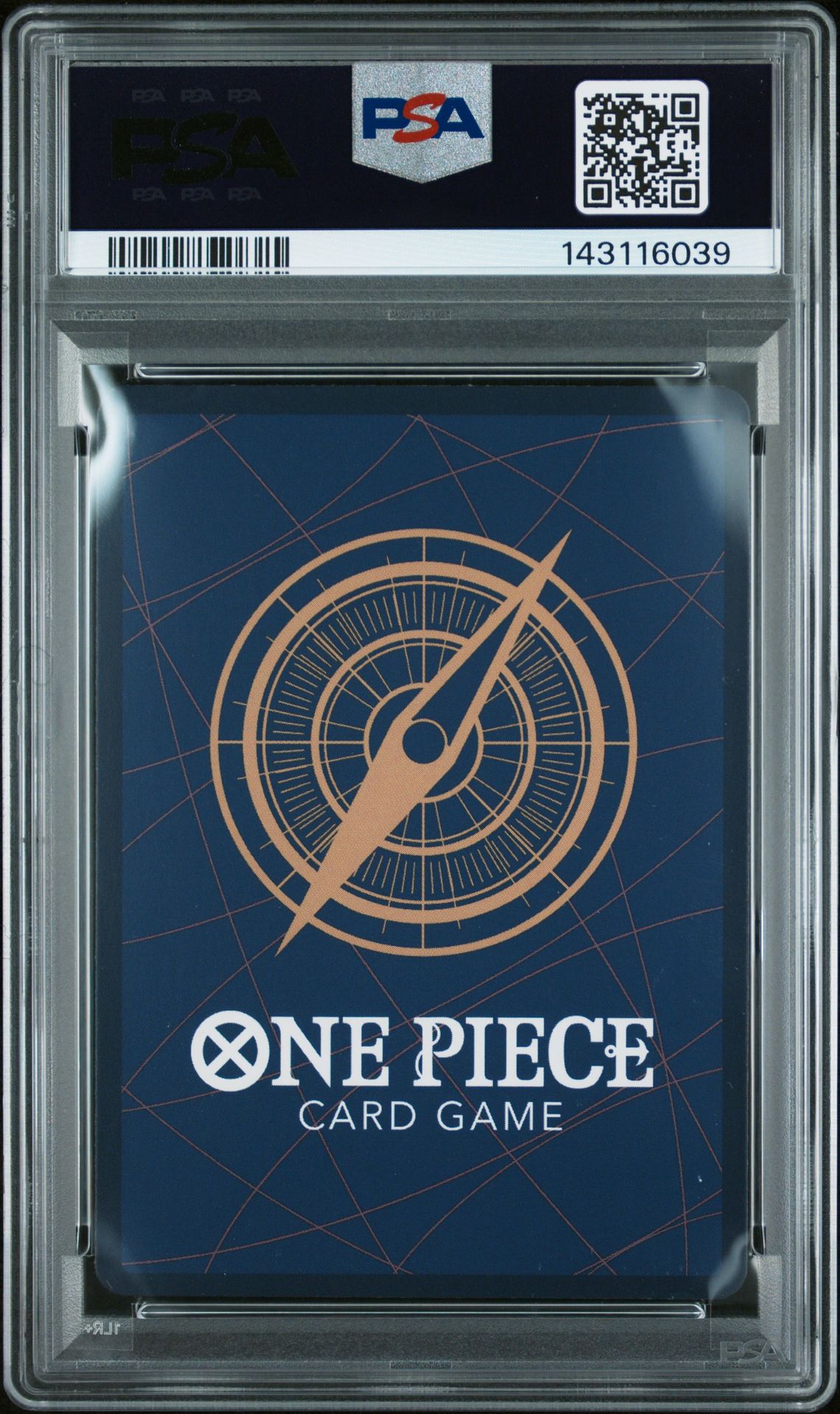 2025 One Piece Op11-A Fist Of Divine Speed Koby #119 (Alternate Art) Gem Mt 10 back