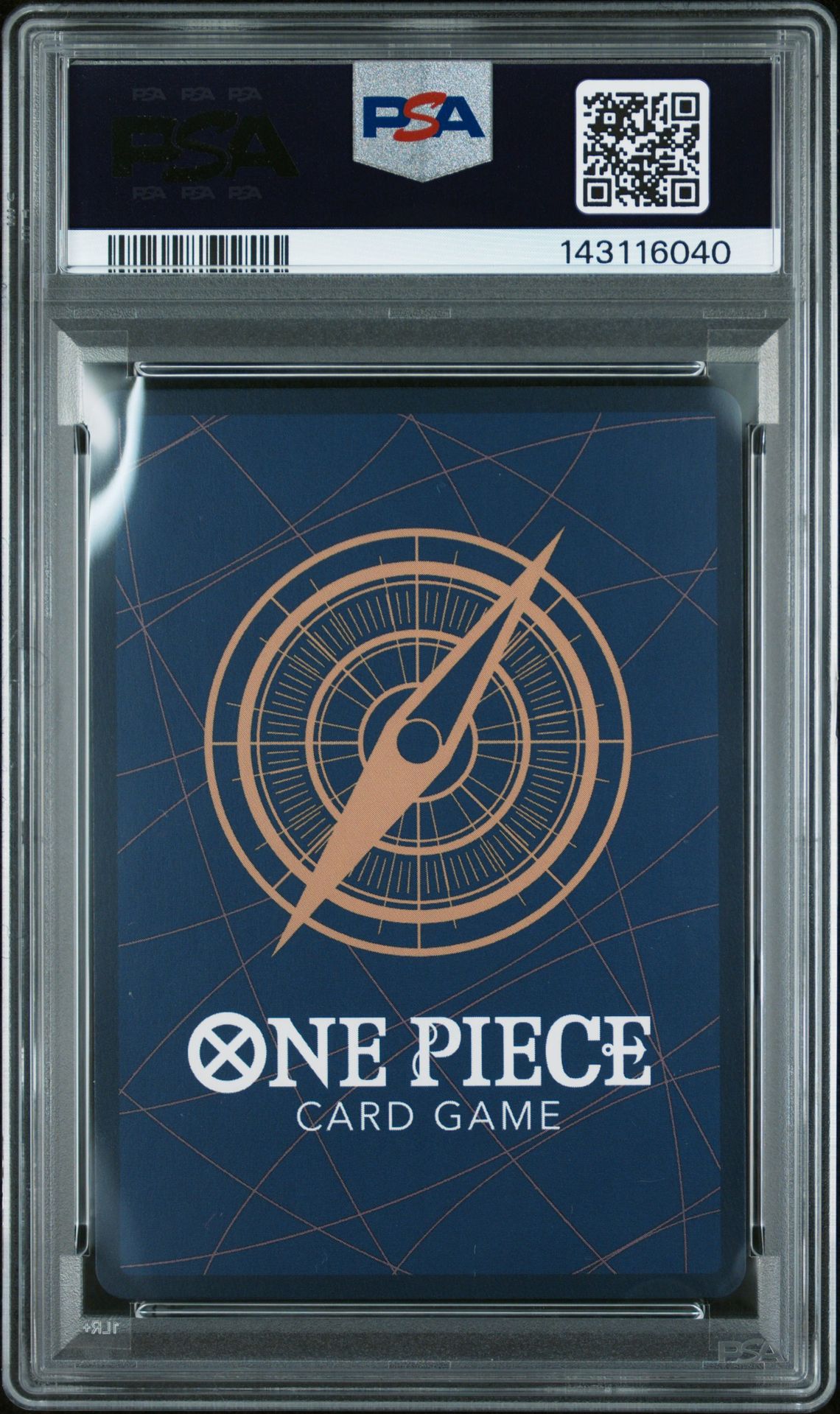 2023 One Piece Op02-Paramount War Sakazuki #099 (Alternate Art) Gem Mt 10 back