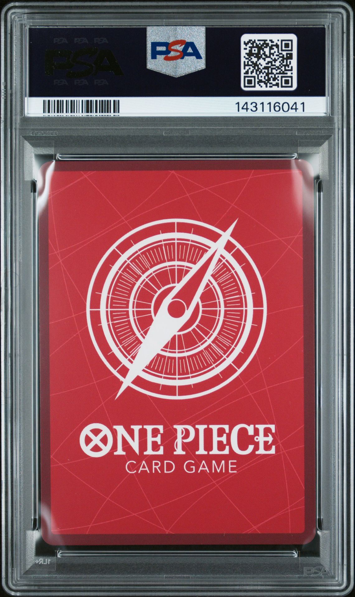 2025 One Piece Op11-A Fist Of Divine Speed Monkey D. Luffy #040 (Alternate Art) Gem Mt 10 back